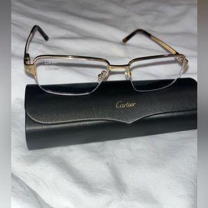 Cartier eye glasses.